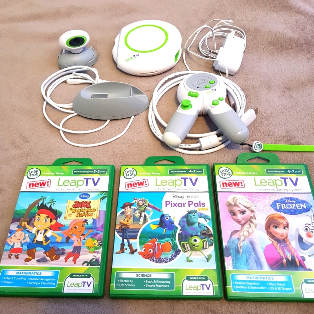 Leapfrog LeapTV Gaming System with Games